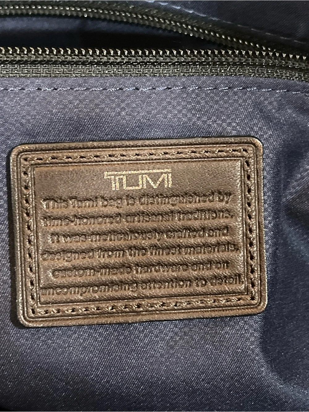 TUMI Brown Leather Briefcase Laptop Messenger/ Expandable Carry-On Shoulder Bag